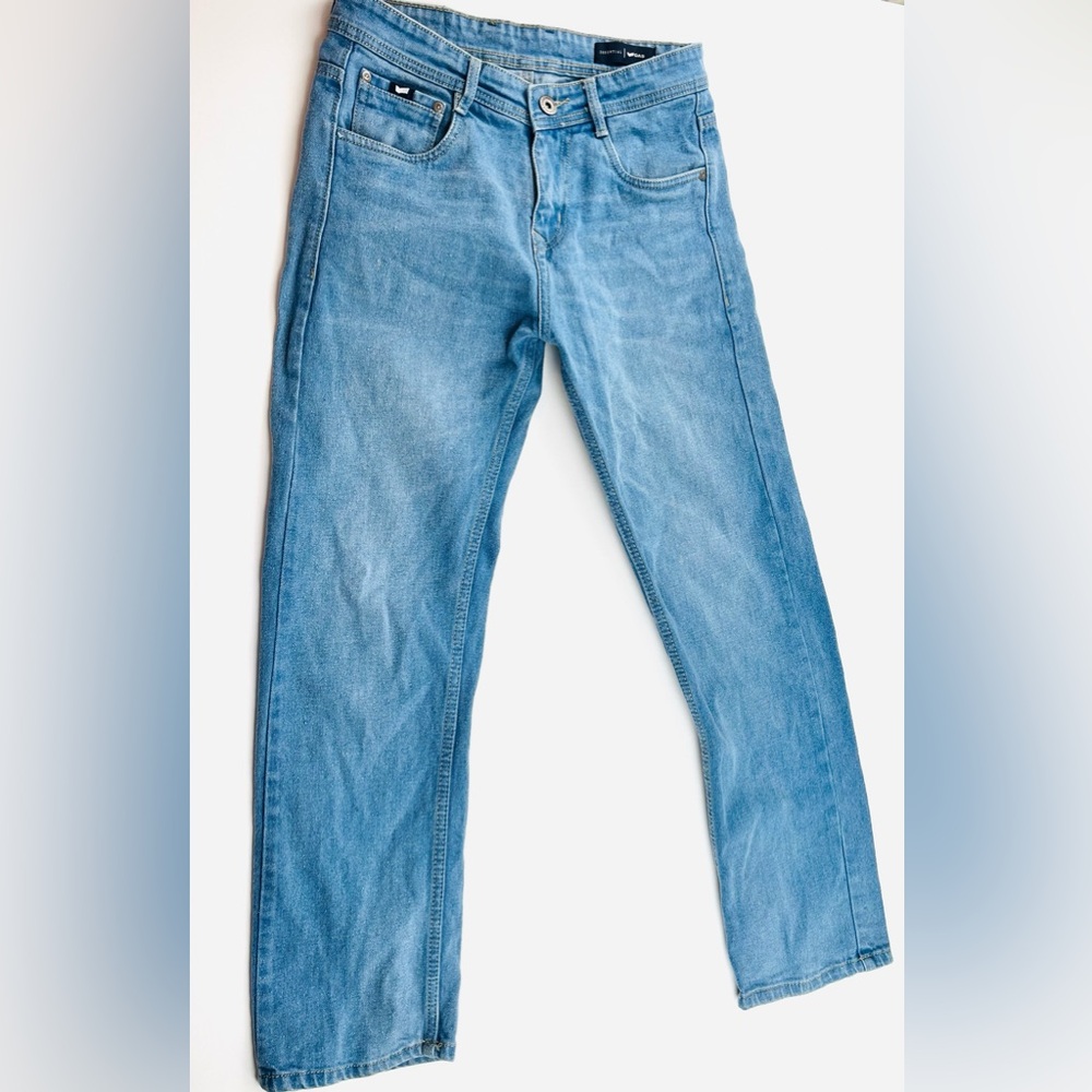 GAS Essential Vintage-Wash Jeans / Straight Slim Denim – Timeless 2026 Fit